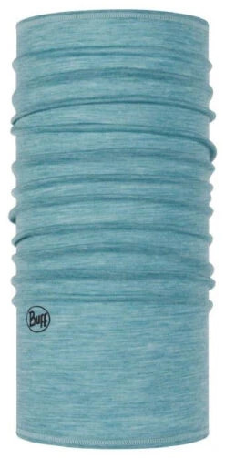 Buff Lightweight Merino Wool Neckwarmer Solid Pool