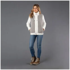 CMP Artic Fleece Jacket With Wool Blend Insert Women's -Ski Uitrustings Winkel cmp artic fleece jacket with wool blend insert women s plaster 36 xs plaster 4