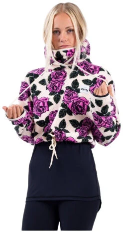 Eivy Hedda Cropped Fleece -Ski Uitrustings Winkel eivy hedda cropped fleece granny s couch xs granny s couch 1 2
