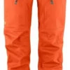 Fjallraven Bergtagen Eco-Shell Trousers Women's -Ski Uitrustings Winkel fjallraven bergtagen eco shell trousers women s hokkaido orange 0 2