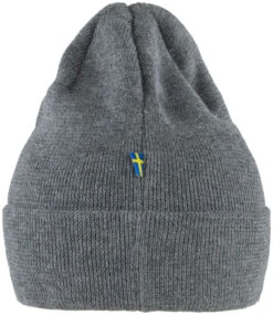Fjallraven Vardag Classic Beanie -Ski Uitrustings Winkel fjallraven vardag classic beanie grey one size grey 2
