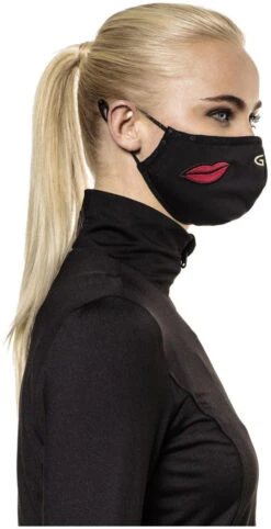 Goldbergh Mask -Ski Uitrustings Winkel goldbergh mask black with harts one size black with harts 1