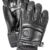 Hestra Leather Fall Line - 5 Finger -Ski Uitrustings Winkel hestra leather fall line 5 finger black 8 black 0