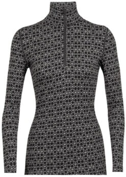 Icebreaker 250 Vertex Long Sleeve Half Zip Alpine Geo Women's