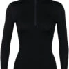 Icebreaker 260 Tech Long Sleeve Half Zip Women's -Ski Uitrustings Winkel icebreaker 260 tech long sleeve half zip women black l black 0