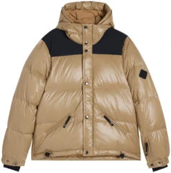 J.Lindeberg Solar Down Jacket Women's -Ski Uitrustings Winkel j lindeberg solar down jacket tiger brown l tiger brown 0