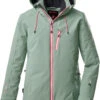 Killtec KSW 10 Ski Jacket Women's -Ski Uitrustings Winkel killtec ksw 10 ski jacket womens green grey 0 1
