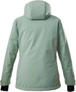 Ski Uitrustings Winkel -Ski Uitrustings Winkel killtec ksw 10 ski jacket womens green grey 1 1