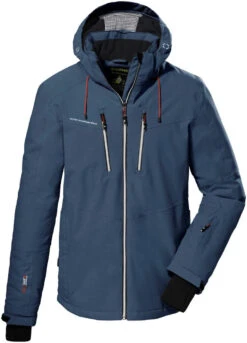 Killtec KSW 44 Ski Jacket Mens -Ski Uitrustings Winkel killtec ksw 44 ski jacket mens dark blue 2 1