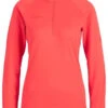 Mammut Aegility Half Zip Longsleeve Women -Ski Uitrustings Winkel mammut aegility half zip longsleeve women sunset xs sunset 0