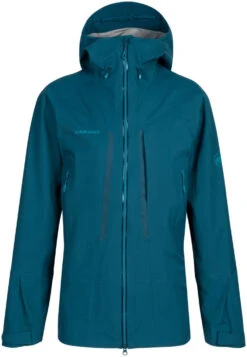 Mammut Masao Hardshell Hooded Jacket Men 17 Mammut Masao Hardshell Hooded Jacket Men -Ski Uitrustings Winkel mammut masao hs hooded jacket wing teal s wing teal 0