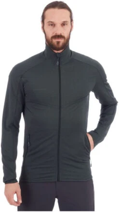 Mammut Nair ML Jacket Men -Ski Uitrustings Winkel mammut nair ml jacket men black melange s black melange 1