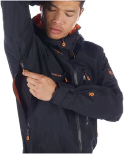 Mammut Nordwand Advanced HS Hooded Jacket Men -Ski Uitrustings Winkel mammut nordwand advanced hs hooded jacket men black 6