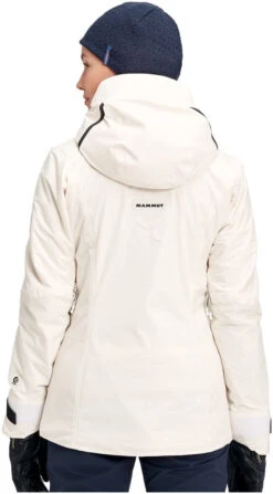 Mammut Nordwand HS Thermo Hooded Jacket Women -Ski Uitrustings Winkel mammut nordwand hs thermo hooded jacket women bright white xs bright white 1