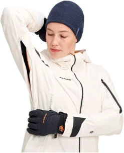 Mammut Nordwand HS Thermo Hooded Jacket Women -Ski Uitrustings Winkel mammut nordwand hs thermo hooded jacket women bright white xs bright white 6