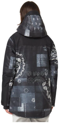 Oakley TC Aurora RC Insulated Jacket Women's -Ski Uitrustings Winkel oakley tc aurora rc insulated jacket black bandana print black xs black bandana print black 3