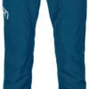 Ortovox Berrino Pants Men -Ski Uitrustings Winkel ortovox berrino pants men petrol blue 0 1