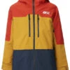 Picture Daumy Jacket -Ski Uitrustings Winkel picture daumy jacket pumpkin red dark blue 0