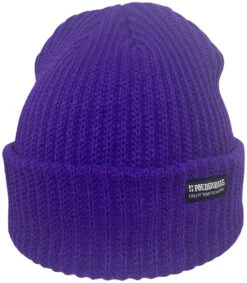 Poederbaas Rib Beanie -Ski Uitrustings Winkel poederbaas rib beanie purple blue 4