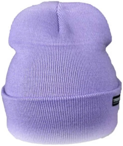 Poederbaas Traditional Beanie -Ski Uitrustings Winkel poederbaas traditional beanie pastel purple 3 1 1