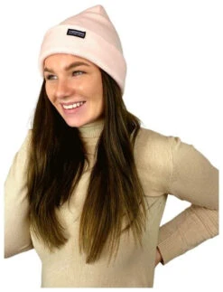 Poederbaas Traditional Beanie -Ski Uitrustings Winkel poederbaas traditional beanie pink light 4