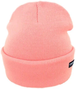 Poederbaas Traditional Beanie -Ski Uitrustings Winkel poederbaas traditional beanie pink one size pink 0 2