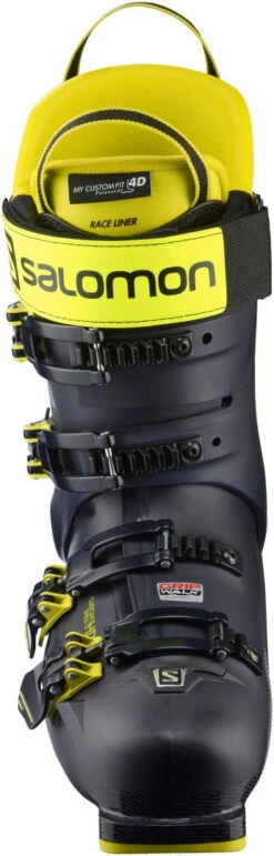 Salomon S/Pro 130 GW -Ski Uitrustings Winkel salomon s pro 130 gw night sky safety yellow medieval blue 24 24 5 38 38 5 eur night sky safety yellow medieval blue 1