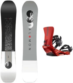 Salomon Sight Set + Rhythm Binding Red