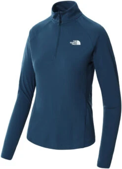 The North Face Flex II 1/4 Zip Women's -Ski Uitrustings Winkel the north face flex ii 1 4 zip women s monterey blue 2 1