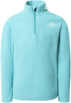 The North Face Glacier 1/4 Zip Youth -Ski Uitrustings Winkel the north face glacier 1 4 zip youth transantartic blue 2