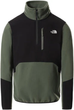 The North Face Glacier Pro 1/4 Zip Men's -Ski Uitrustings Winkel the north face glacier pro 1 4 zip men s thyme tnf black 2